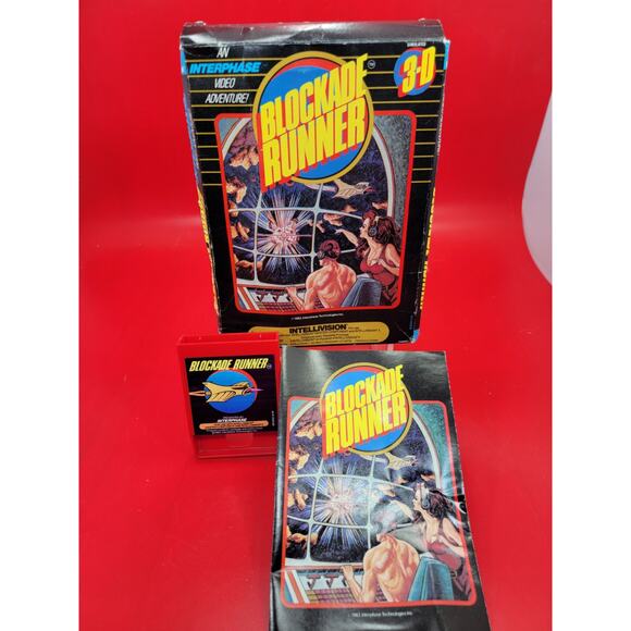 Blockade Runner (Intellivision, 1983), CIB - Picture 6 of 6